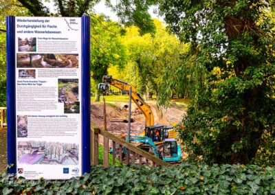 Neubau einer Fischaufstiegsanlage von Stückenschneider