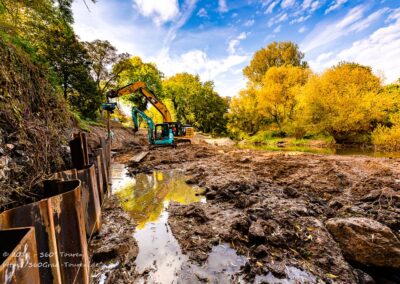 Neubau einer Fischaufstiegsanlage von Stückenschneider