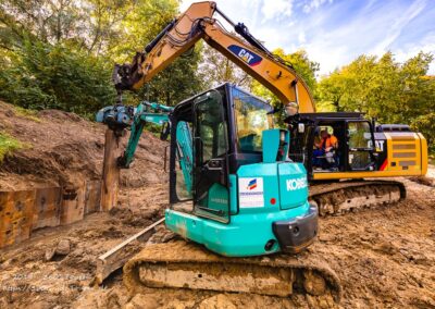 Neubau einer Fischaufstiegsanlage von Stückenschneider