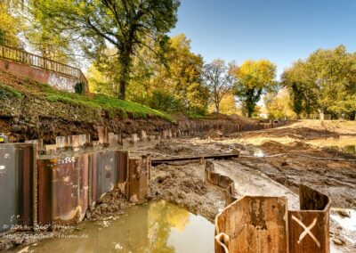 Neubau einer Fischaufstiegsanlage von Stückenschneider