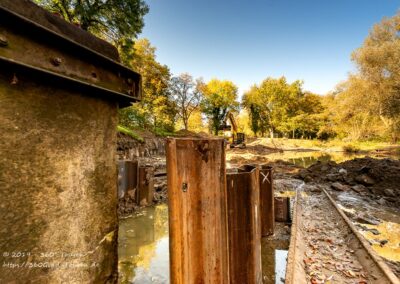 Neubau einer Fischaufstiegsanlage von Stückenschneider