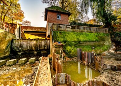 Neubau einer Fischaufstiegsanlage von Stückenschneider