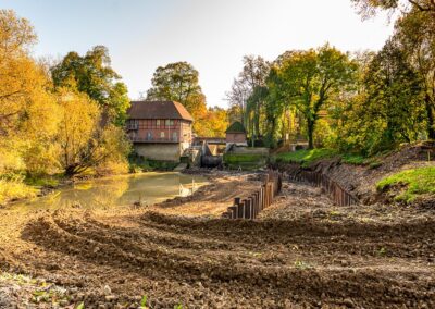 Neubau einer Fischaufstiegsanlage von Stückenschneider