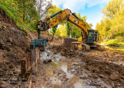 Neubau einer Fischaufstiegsanlage von Stückenschneider