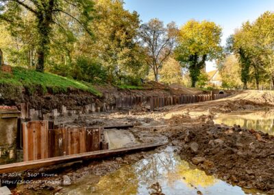 Neubau einer Fischaufstiegsanlage von Stückenschneider