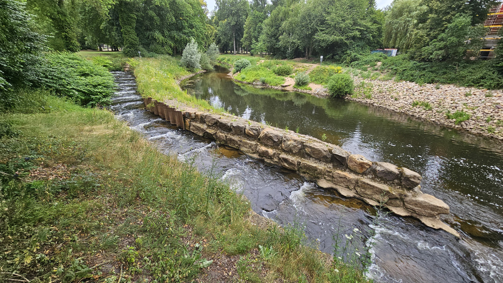 Neubau einer Fischaufstiegsanlage von Stückenschneider Neubau einer Fischaufstiegsanlage von Stückenschneider
